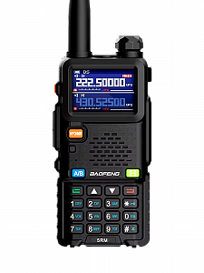 Рация Baofeng UV-5RM 10W с гарнитурой черная